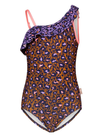 B.Nosy Badpak lichtbruin/donkerblauw