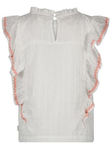 B.Nosy Blouse wit/oranje