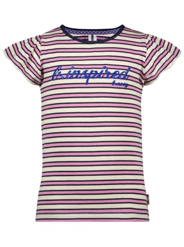 B.Nosy Shirt in Rosa/ Creme/ Dunkelblau