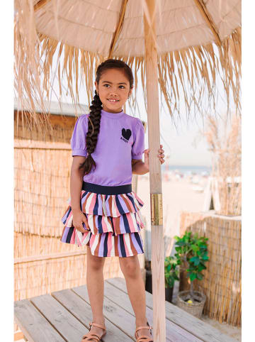 B.Nosy Jurk lila/lichtroze/crème