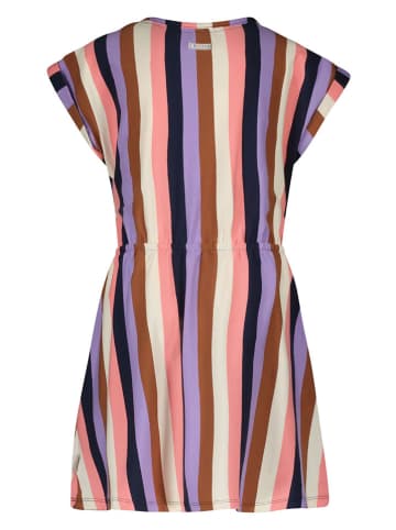 B.Nosy Kleid in Rosa/ Creme/ Dunkelblau