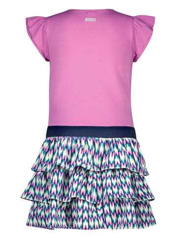 B.Nosy Kleid in Rosa/ Dunkelblau