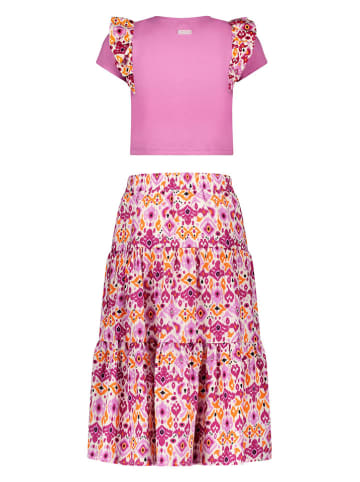 B.Nosy 2-częściowy zestaw w kolorze jasnoróżowo-różowo-beżowym