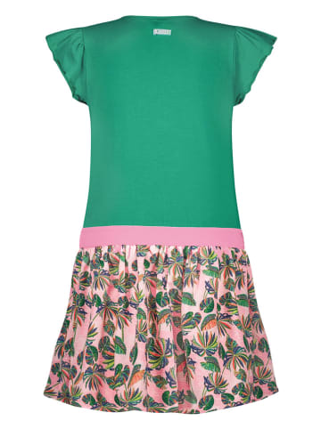 B.Nosy Kleid in Grün/ Rosa