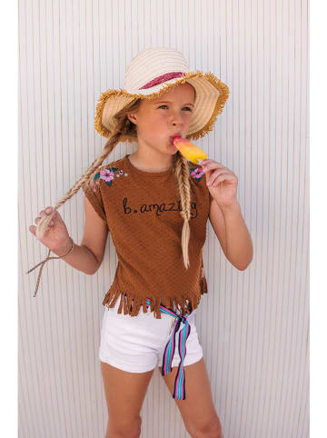 B.Nosy Koszulka w kolorze jasnobrązowym