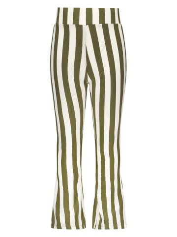 B.Nosy Spodnie w kolorze kremowo-oliwkowym