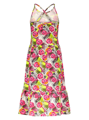 B.Nosy Kleid in Pink/ Gelb/ Creme