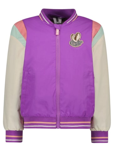 B.Nosy Blouson "Juna" wit/paars