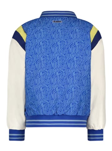 B.Nosy Sweatjacke "James" in Blau/ Weiß/ Gelb