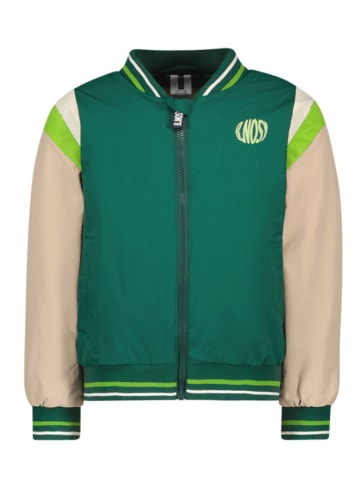 B.Nosy Sweatvest "James" groen/beige