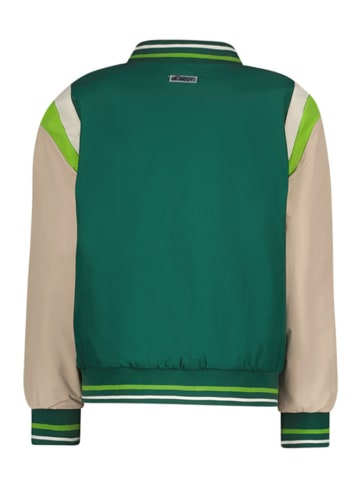 B.Nosy Sweatvest "James" groen/beige