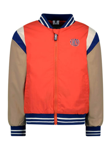 B.Nosy Sweatjacke "James" in Orange/ Hellbraun