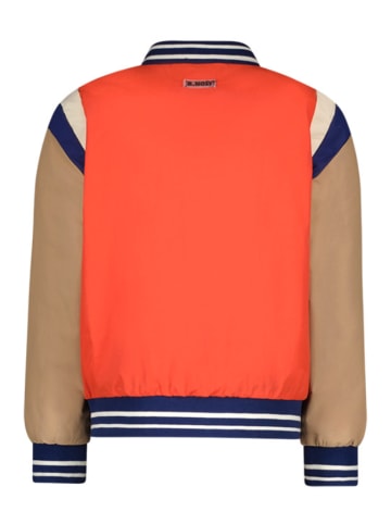 B.Nosy Sweatvest "James" oranje/lichtbruin
