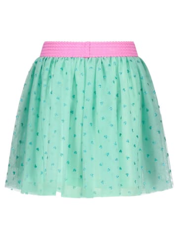 B.Nosy Spódnica "River" w kolorze zielono-jasnoróżowym