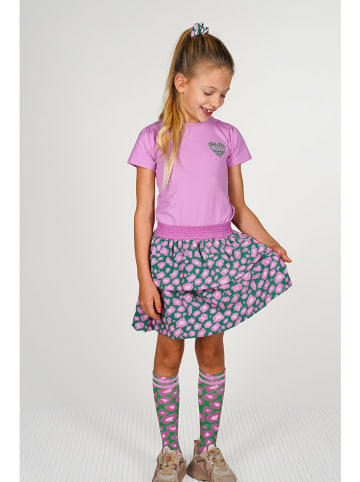 B.Nosy Sokken "Maya" paars/groen/lichtroze