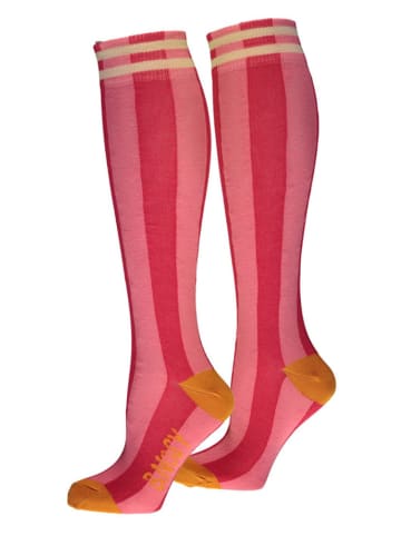 B.Nosy Socken "Molly" in Pink/ Orange/ Creme