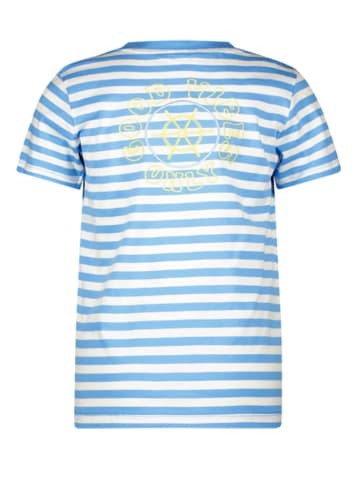 B.Nosy Shirt "Tripp" in Weiß/ Blau