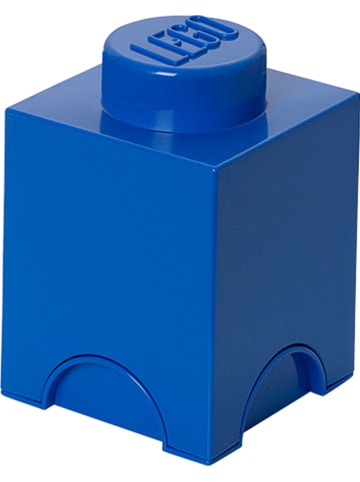 LEGO Opbergbox "Brick 1" donkerblauw - (B)12,5 x (H)18 x (D)12,5 cm