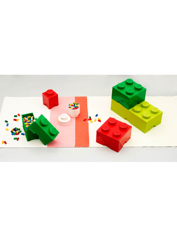 LEGO Aufbewahrungsbox "Brick 2" in Grün - (B)25 x (H)18 x (T)12,5 cm