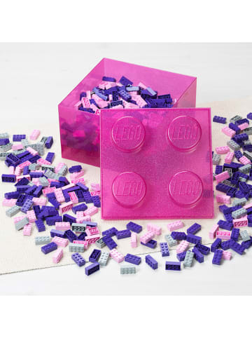 LEGO Aufbewahrungsbox "Brick 4" in Pink - (B)25 x (H)18 x (T)25 cm