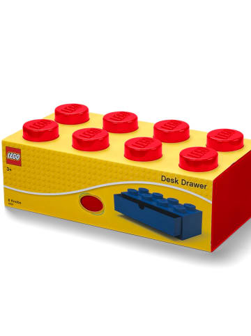 LEGO Ladebox "Brick 8" rood - (B)32 x (H)16 x (D)12 cm