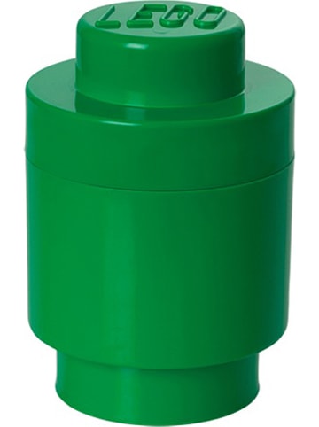 LEGO Pojemnik "Brick 1" w kolorze zielonym - wys. 18,3 x Ø 12,3 cm