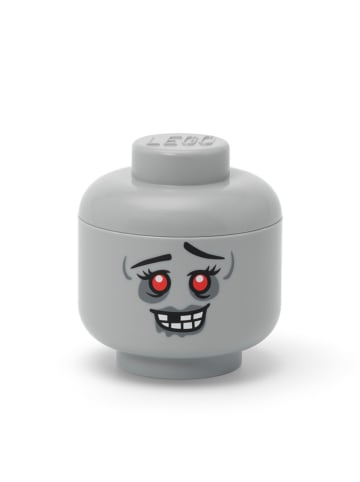LEGO Pojemnik "Zombie" w kolorze jasnoszarym - wys. 11,5 x Ø 10,2 cm