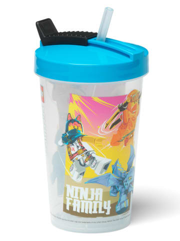 LEGO Kubek "Ninjago" w kolorze błękitno-jasnoróżowo-żółtym - 500 ml