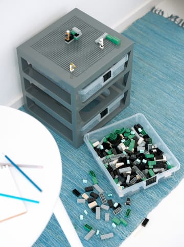 LEGO Regał w kolorze szarym - 34,6 x 32,6 x 37,9 cm