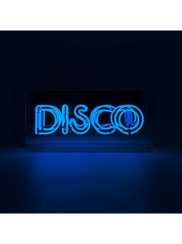 LOCOMOCEAN Led-lichtbox ''Disco'' blauw - (B)38 x (H)19 x (D)10,5 cm