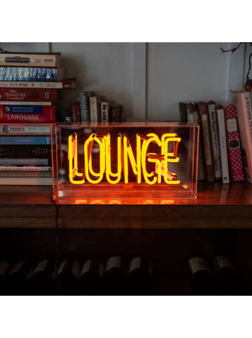 LOCOMOCEAN Led-lichtbox ''Lounge'' oranje - (B)38 x (H)19 x (D)10,5 cm