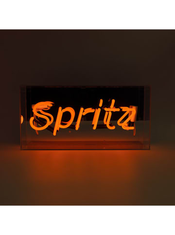 LOCOMOCEAN Led-lichtbox ''Spritz'' oranje - (B)38 x (H)19 x (D)10,5 cm