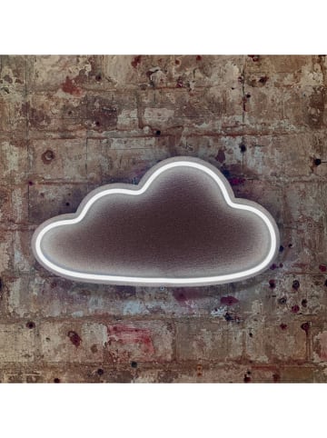 LOCOMOCEAN Led-kurkbord ''Cloud'' wit/lichtbruin - (L)44,7 x (B)45,3 cm