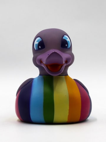 LOCOMOCEAN LED-Badeente ''GITD - Proud Duck"  in Lila/ Bunt - ab 3 Jahren
