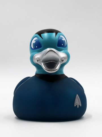 LOCOMOCEAN LED-Badeente ''GITD - Spuck"  in Blau/ Dunkelblau - ab 3 Jahren