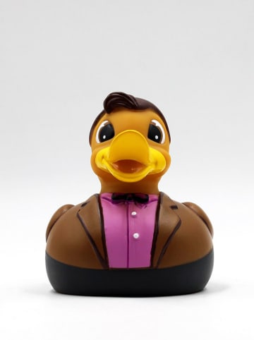 LOCOMOCEAN Kaczuszka kąpielowa LED "GITD - Ducktor Who 2013" w kolorze jasnobrązowym - 3+