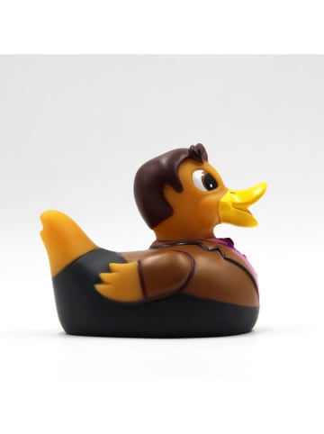 LOCOMOCEAN Kaczuszka kąpielowa LED "GITD - Ducktor Who 2013" w kolorze jasnobrązowym - 3+