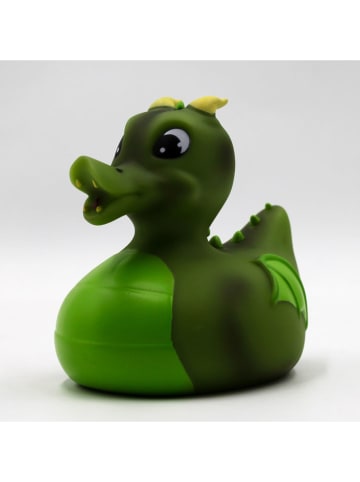 LOCOMOCEAN Kaczuszka kąpielowa LED "GITD - Drago the Dragon" w kolorze zielonym - 3+