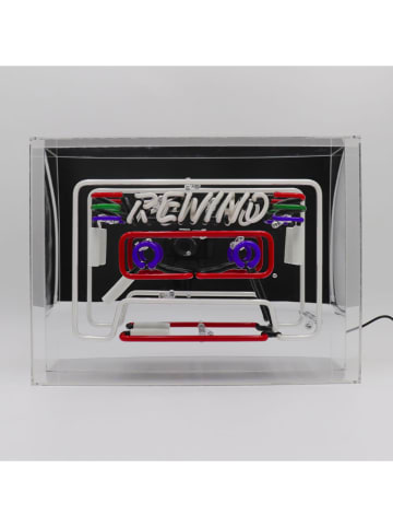 LOCOMOCEAN Led-lichtbox ''Cassette'' meerkleurig - (B)40 x (H)30 x (D)10,5 cm