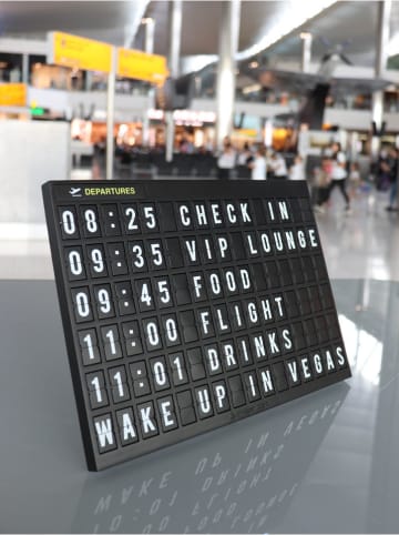 LOCOMOCEAN Nachrichtentafel in Schwarz - (L)21,3 x (B)30,3 cm