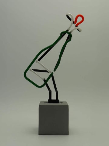 LOCOMOCEAN Led-decolamp ''Bottle'' groen/wit/rood - (B)18,4 x (H)37,9 x (D)9 cm