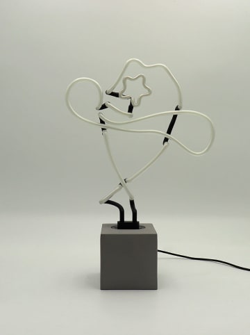 LOCOMOCEAN Neonowa lampa dekoracyjna "Cowboy Hat" - 23 x 35 x 10,5 cm