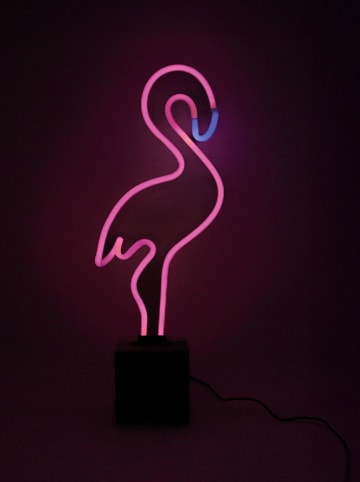LOCOMOCEAN Led-decolamp ''Flamingo'' roze - (B)16 x (H)45 x (D)9 cm