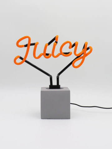 LOCOMOCEAN Led-decolamp ''Juicy'' oranje - (B)26 x (H)26 x (D)9 cm