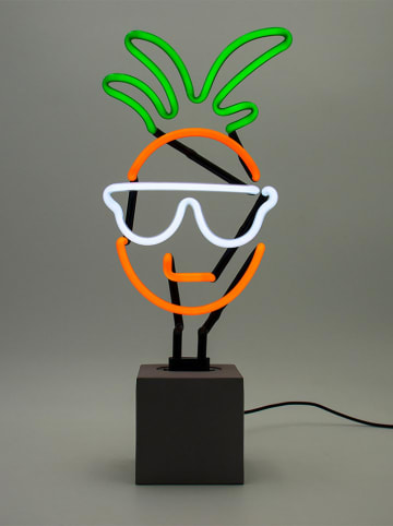 LOCOMOCEAN Led-decolamp ''Pineapple'' oranje/groen/wit - (H)38,6 x (D)9 cm