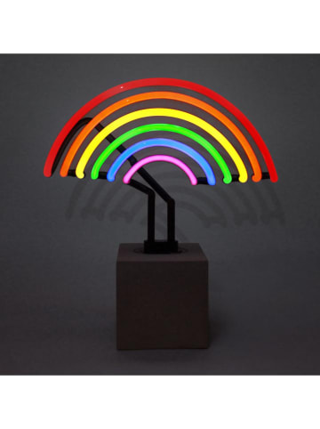 LOCOMOCEAN Neon-Dekoleuchte ''Rainbow'' in Bunt - (B)25,5 x (H)26 x (T)9 cm
