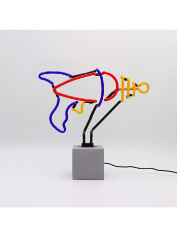 LOCOMOCEAN Neonowa lampa dekoracyjna "Ray Gun" w różnych kolorach - 28 x 27 x 9 cm