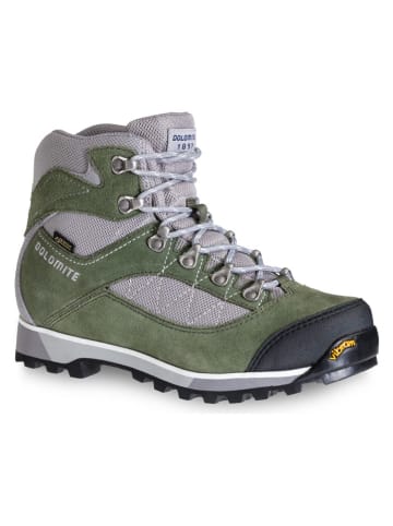 DOLOMITE Leren wandelboots "Zernez GTX" groen/grijs