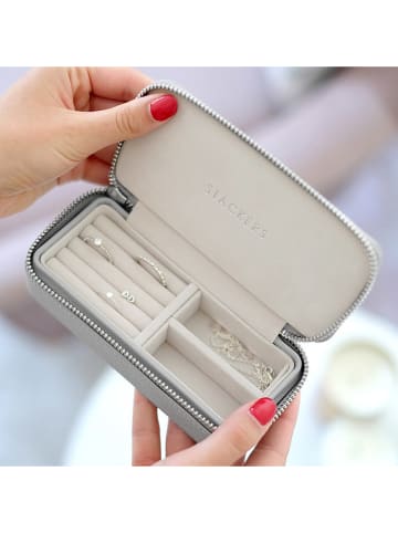 Stackers Etui w kolorze szarym na biżuterię - 16 x 7 x4,2 cm