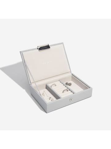 Stackers Schmuckkasten in Grau - (B)18 x (H)12,5 x (T)4,5 cm